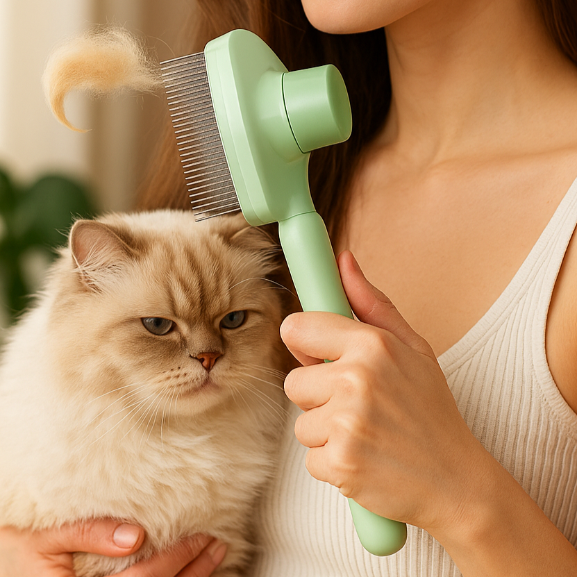 Floh- & Fellkamm für Haustiere – Sauberes Fell, glückliches Tier