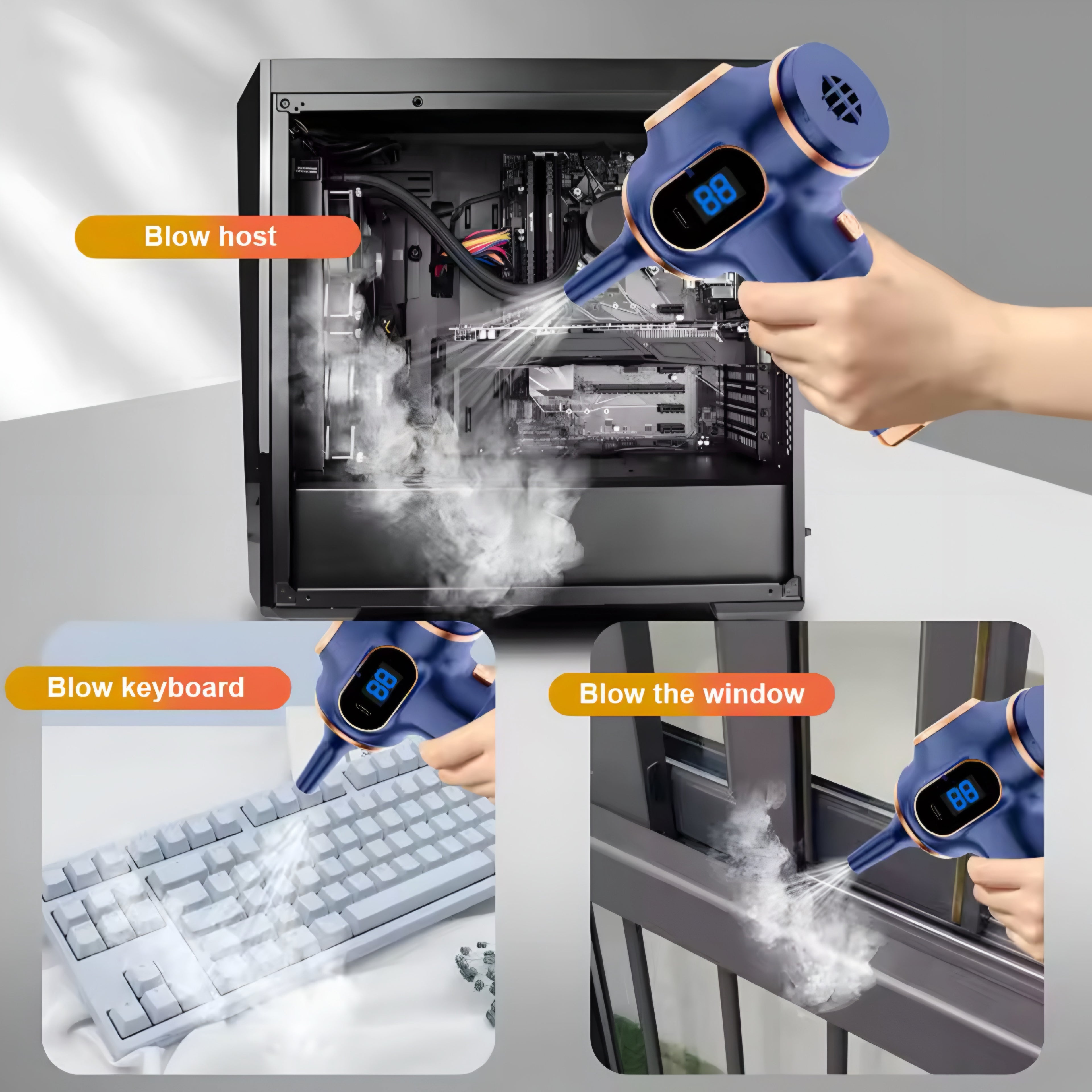 Kabelloser Staubsauger für Auto & Zuhause