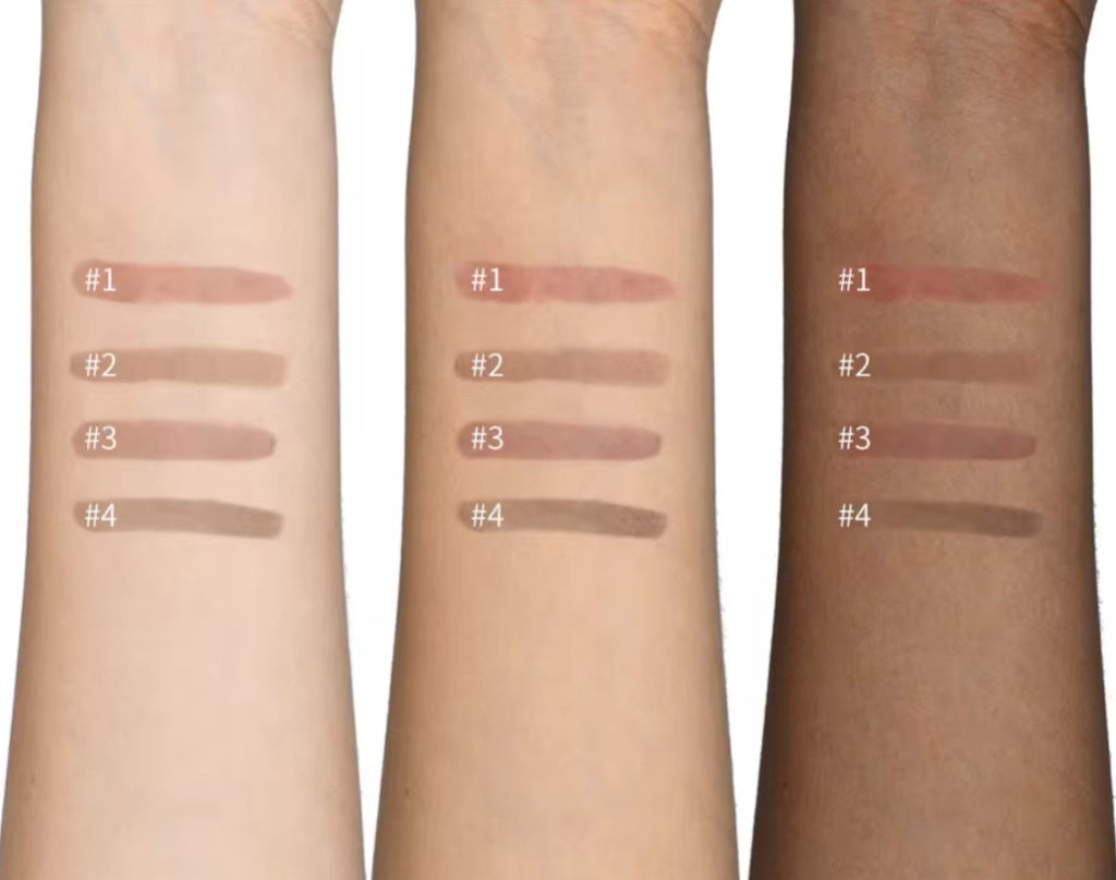 4-Color Peel Off Lip Liner Tattoo – Wasserfest, langanhaltend & mattes Finish