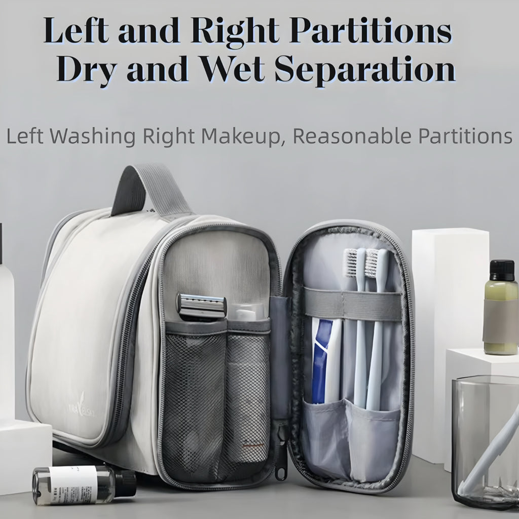 Wasserdichte Kosmetiktasche für Damen – Faltbar, Aufhängbar & Geräumig