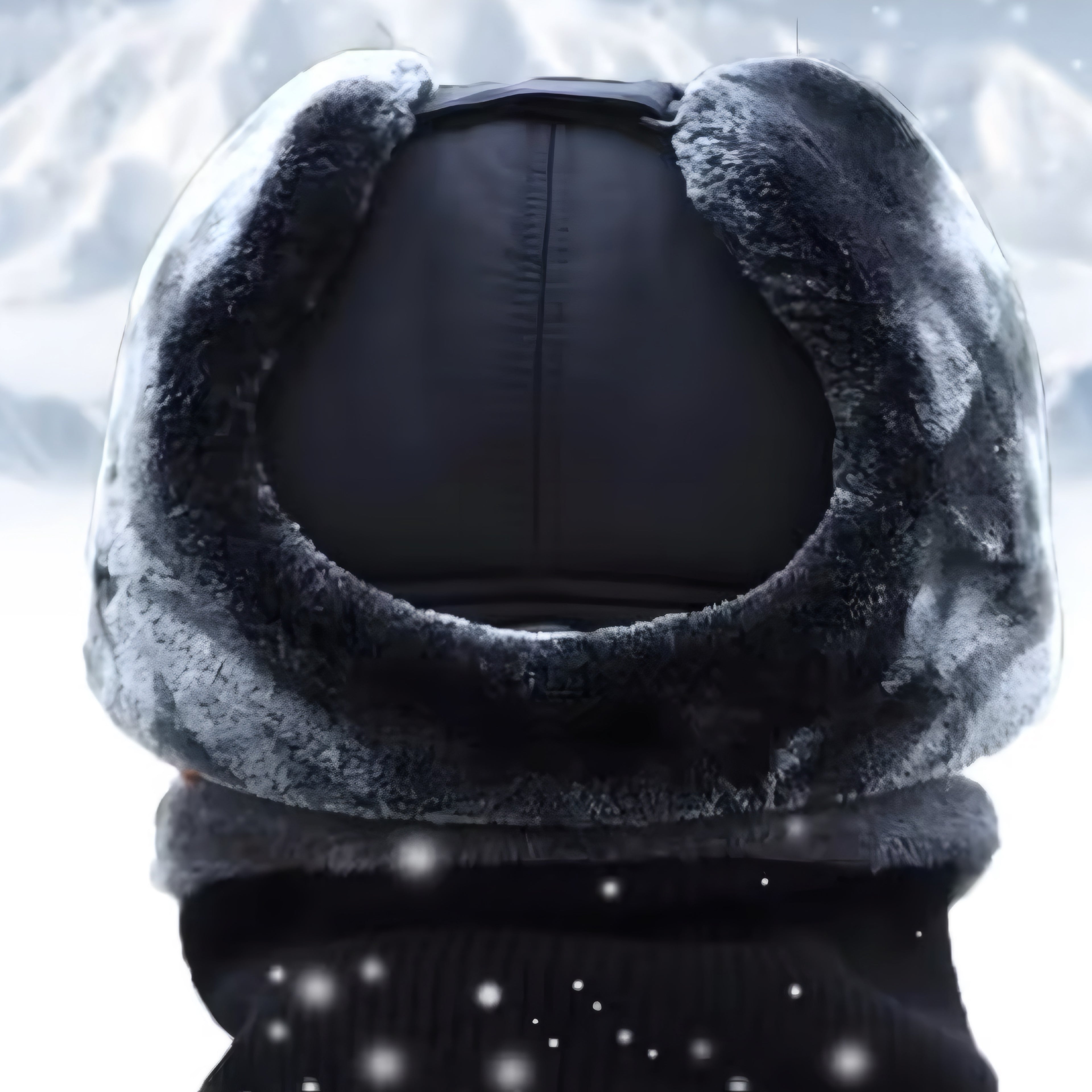 Warme Wintermütze mit Kunstfell – Fliegermütze mit Ohrenschützern