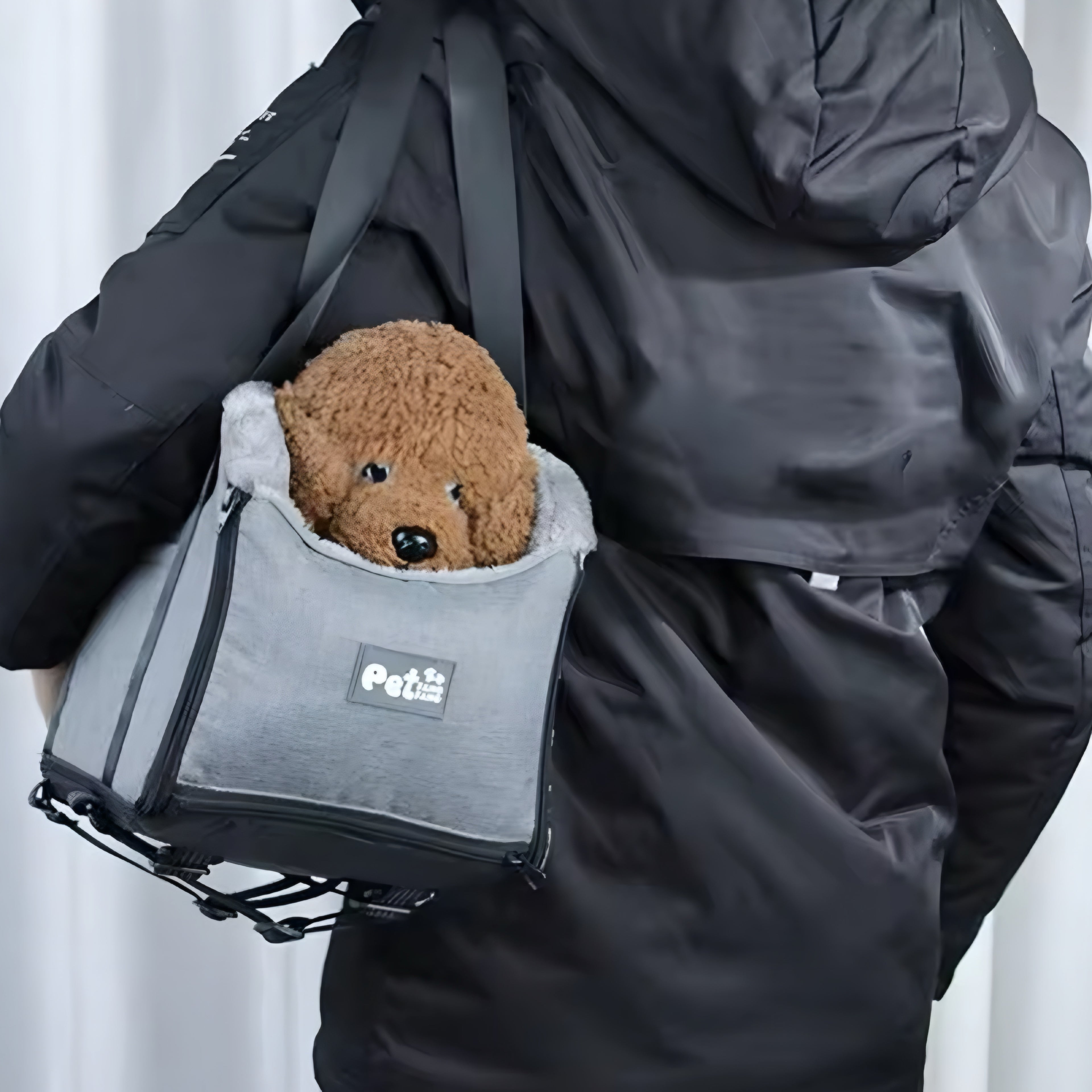 Haustier-Autositz – Tragbare Mittelkonsole für kleine Hunde & Katzen