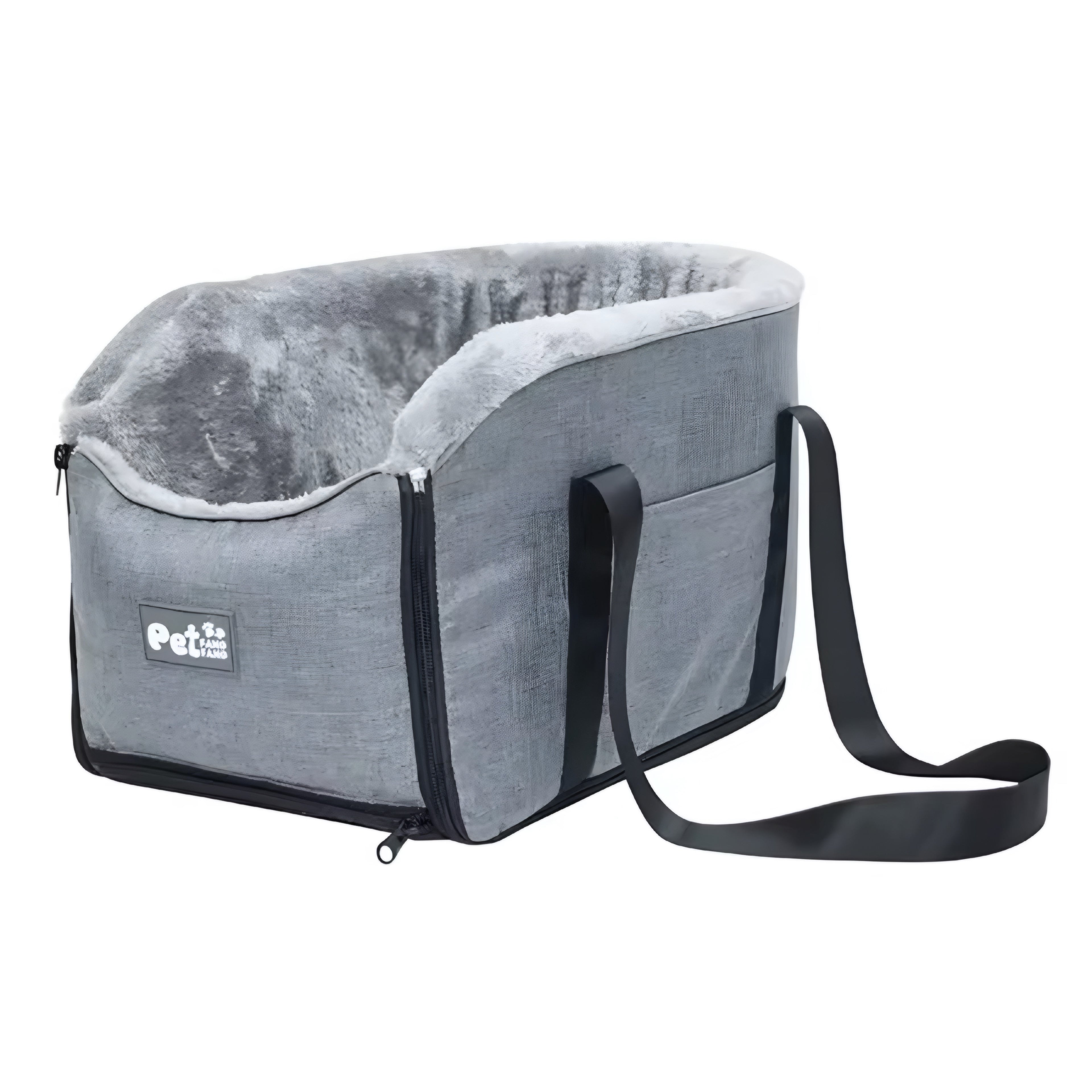 Haustier-Autositz – Tragbare Mittelkonsole für kleine Hunde & Katzen