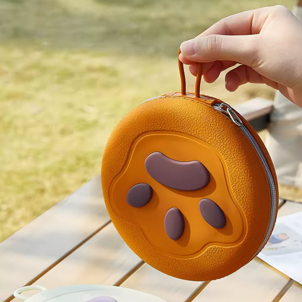 2-in-1 Faltbare Silikon-Hundeschüssel – Praktische Futterlösung für unterwegs