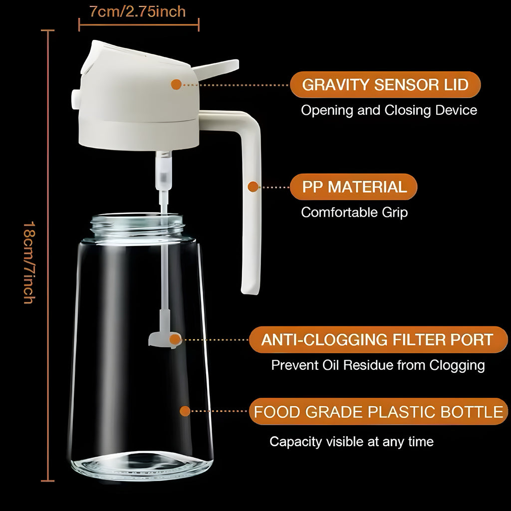 Multifunktionelle 2-in-1 Ölflasche