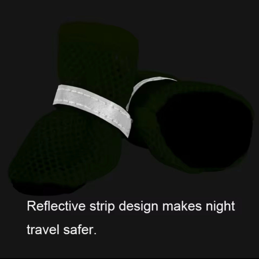 Premium Hundeschuhe aus atmungsaktivem Mesh – Schutz trifft Stil