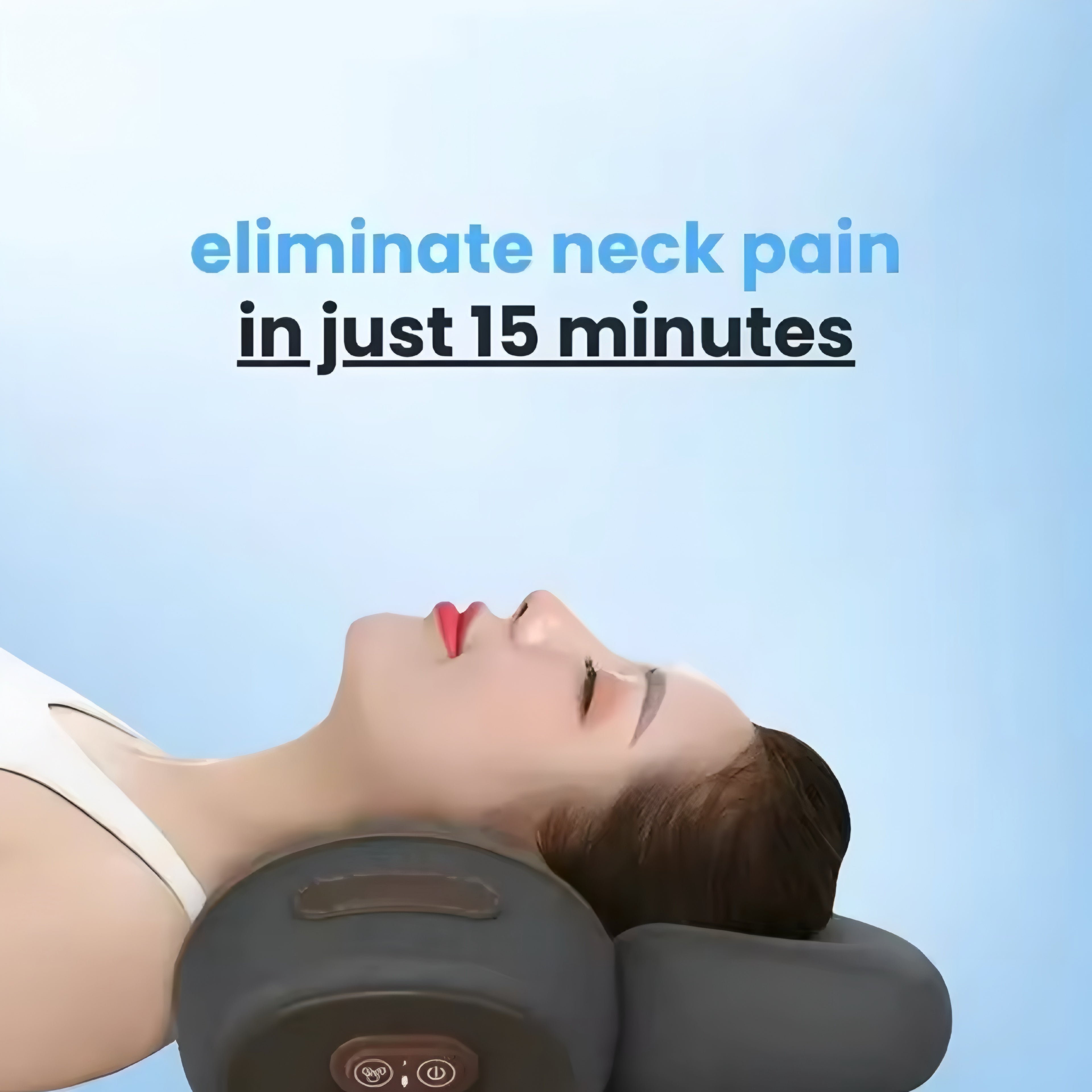 3-in-1 Nackenmassage-Kissen – Entspannen. Unterstützen. Erholen.